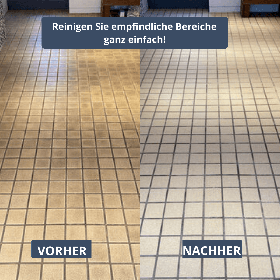 Tschüss chemischer Reiniger, hallo 100 % saubere Sauberkeit – ganz ohne Aufwand