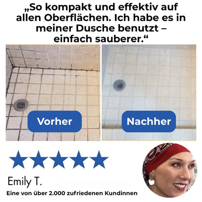 Tschüss chemischer Reiniger, hallo 100 % saubere Sauberkeit – ganz ohne Aufwand