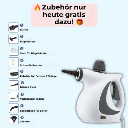Tschüss chemischer Reiniger, hallo 100 % saubere Sauberkeit – ganz ohne Aufwand